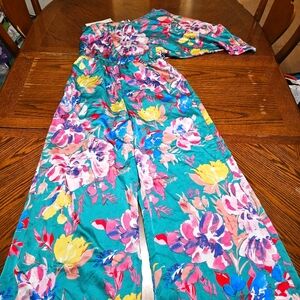 NEW She and Sky tropical jumpsuit